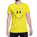 Acid Rave Face Mens  T-Shirt Retro Dance Music Tee 80s 90s Fancy Dress