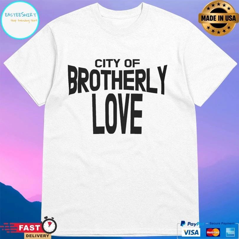 City Of Brotherly Love John Lennon Inspired T-shirts