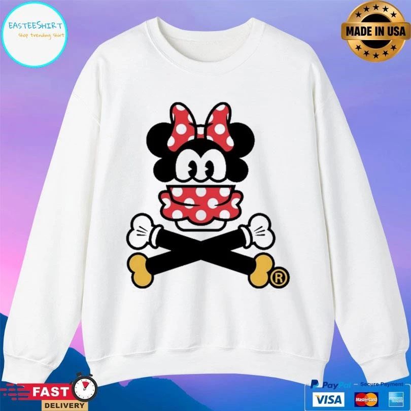 Boxy Cinnamon-ie Mouse Crossbones T-shirts
