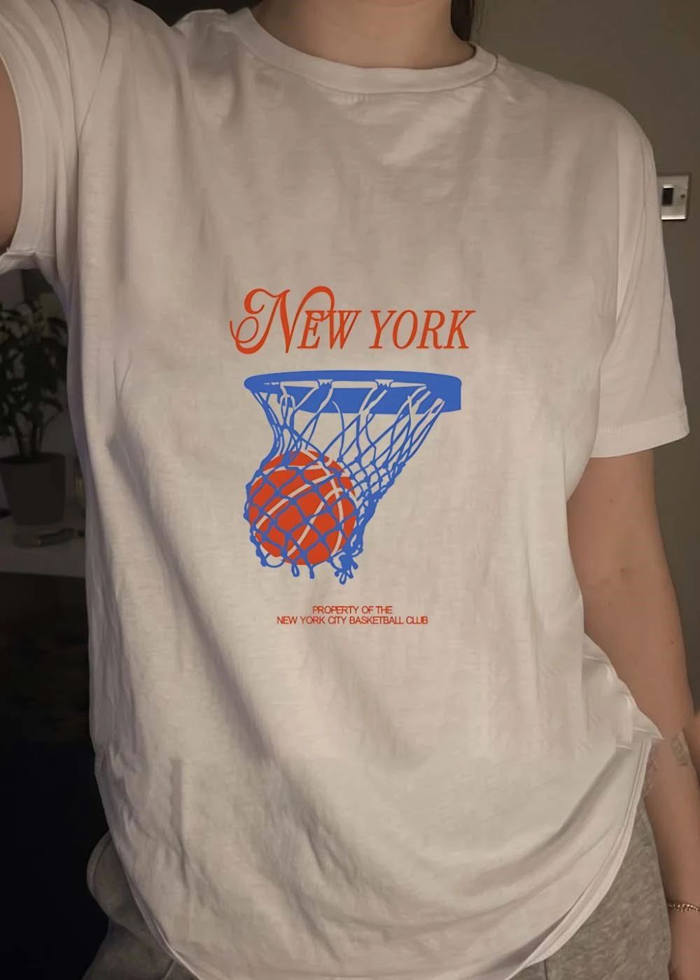 Property of the New York City Basketball Club New York Basketball shirt