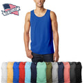 Mens TANK TOP Shirt Casual Sleeveless Tee Gym Jersey Athletic Solid Beach Basic