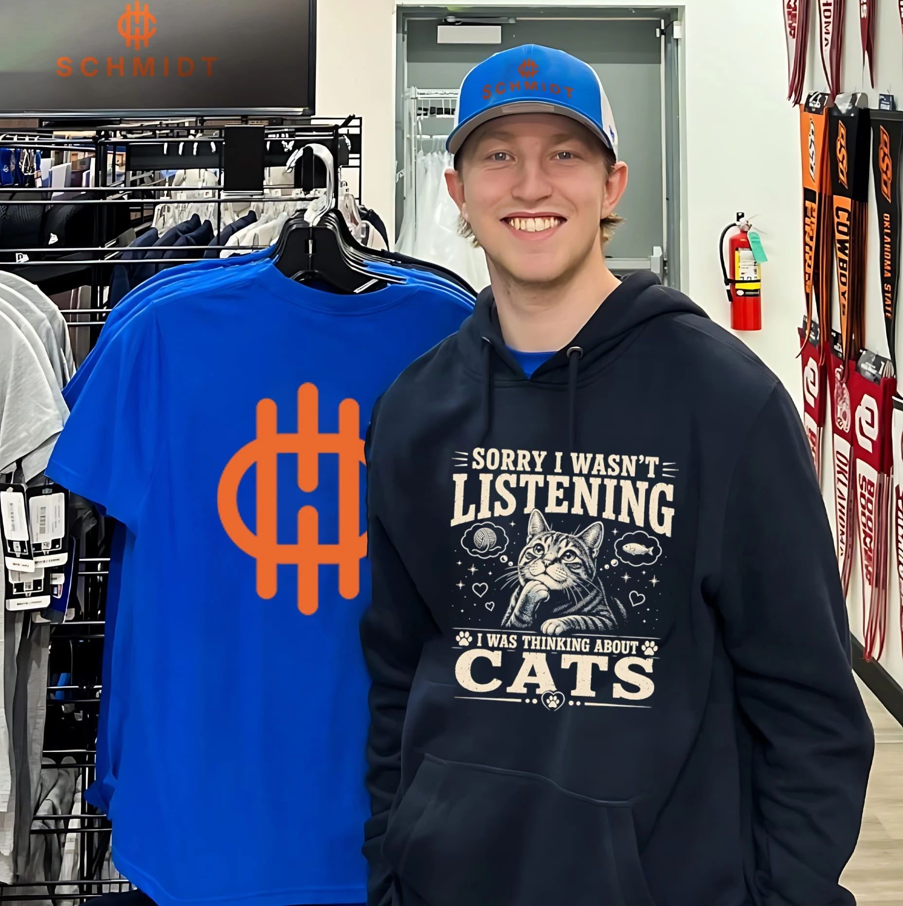 Sorry I wasn’t listening I was thinking about cats vintage shirt