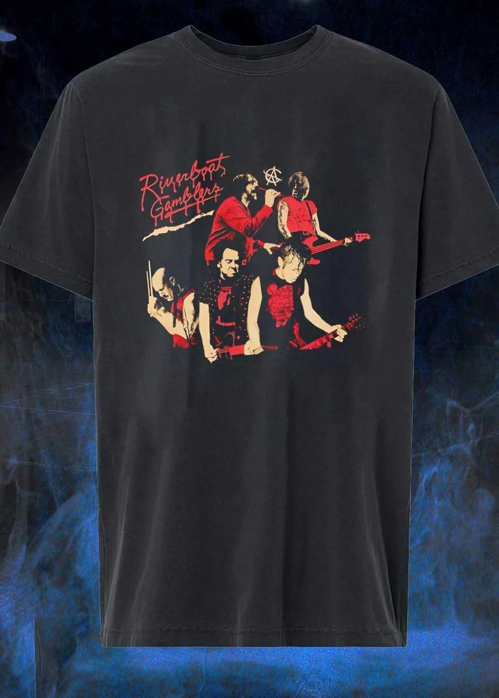Riverboat Gamblers Band Playing Instruments Rock Music shirt