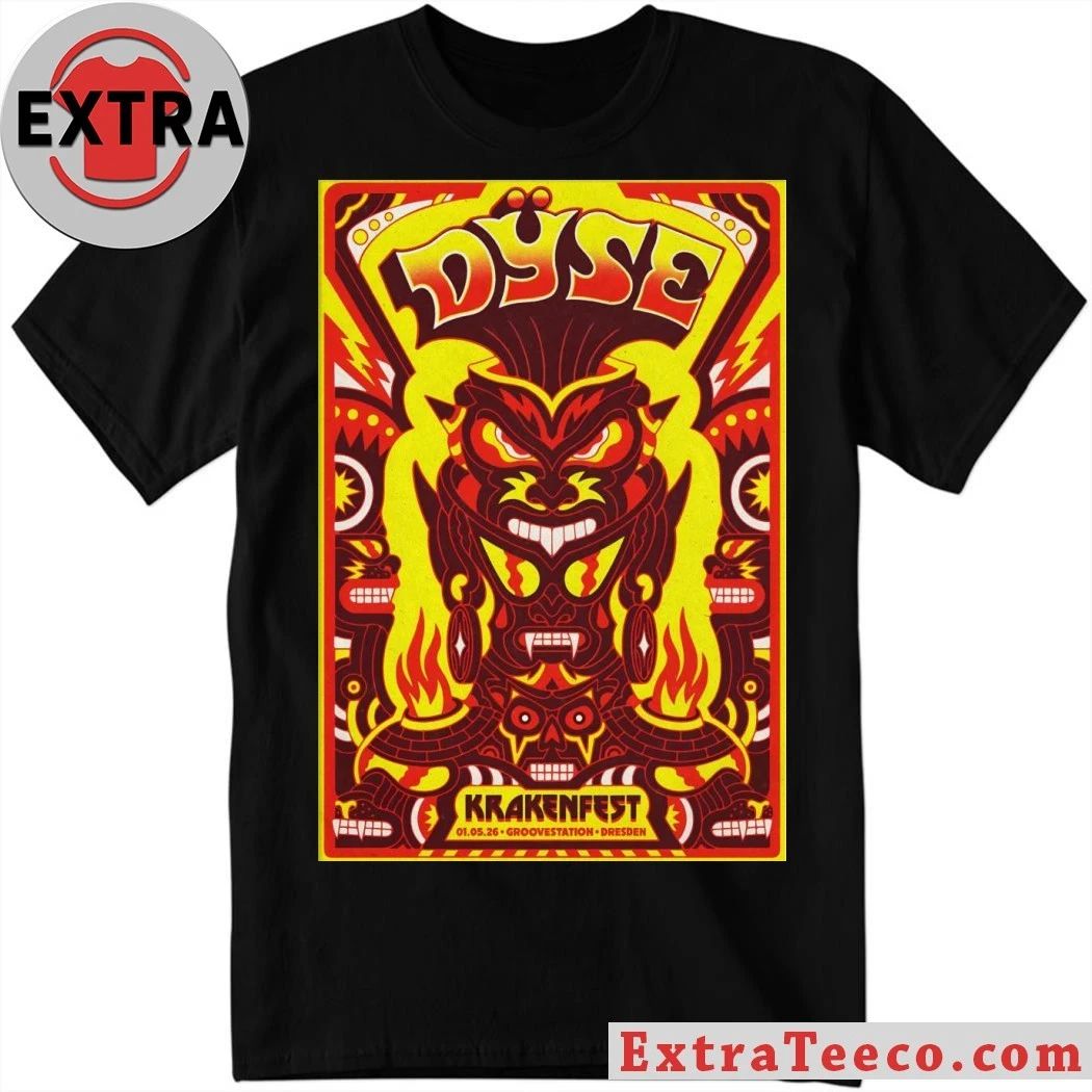 Dyse Band GrooveStation In Dresden Germany May 1 2026 Poster Shirt