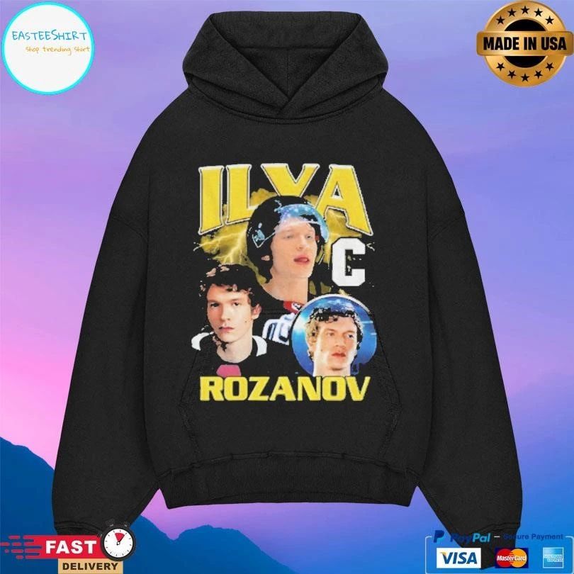 Ilya Rozanov Hockey Retro T-shirts