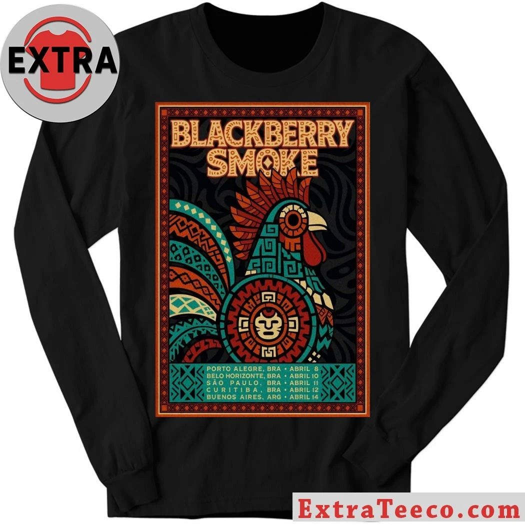 Blackberry Smoke April 2026 Tour Poster Shirt