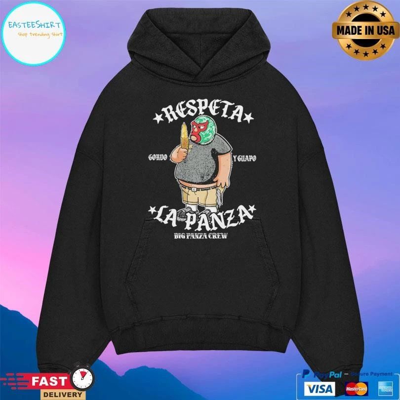 Respeta La Panza Big Panza Crew Gordo Y Guapo T-shirts