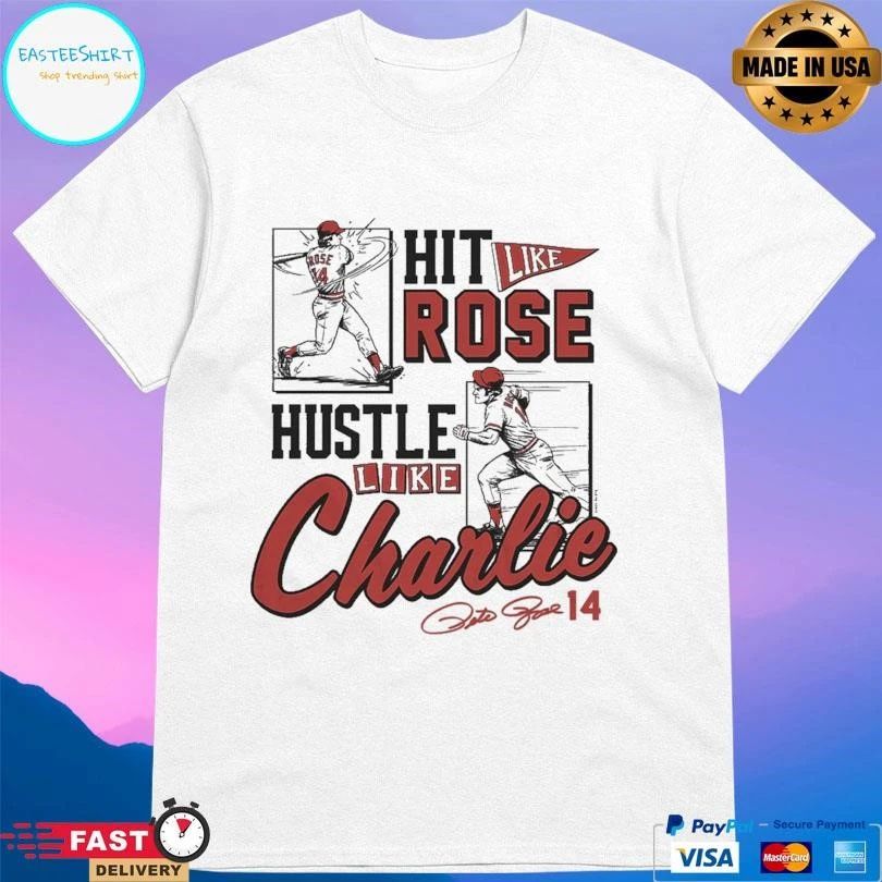 Hit Like Rose Hustle Like Charlie Signature 2026 T-shirts