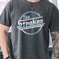 The Strokes Logo T-Shirt Indie Alternative Rock Band Comfort Colors 1717 Tee