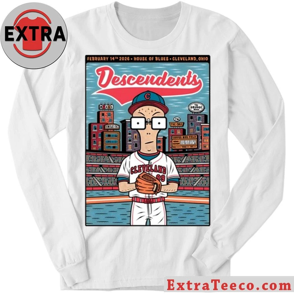Descendents In Cleveland OH On Feb 14 2026 Shirt