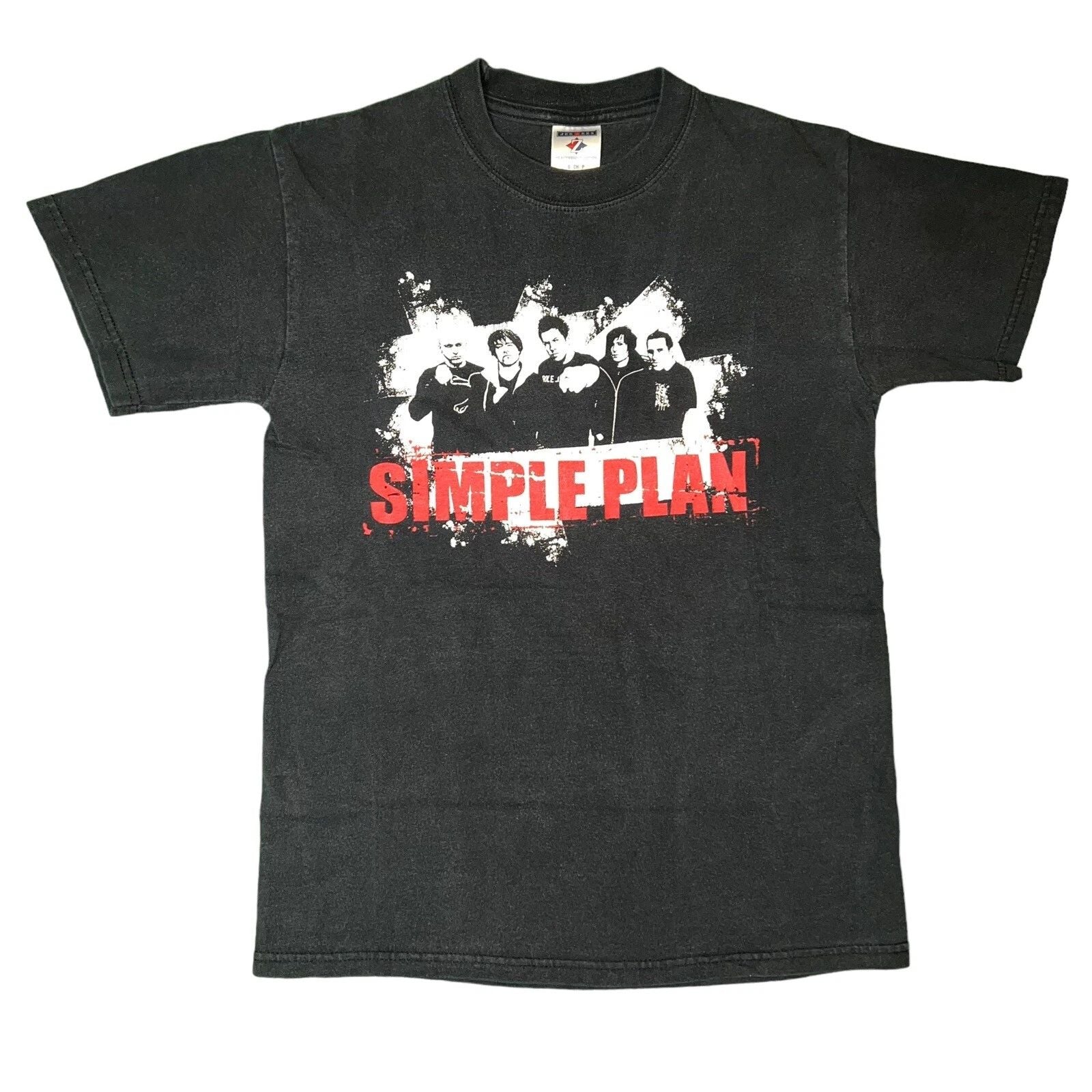 Vintage 2005 Simple Plan T-Shirt Size Small
