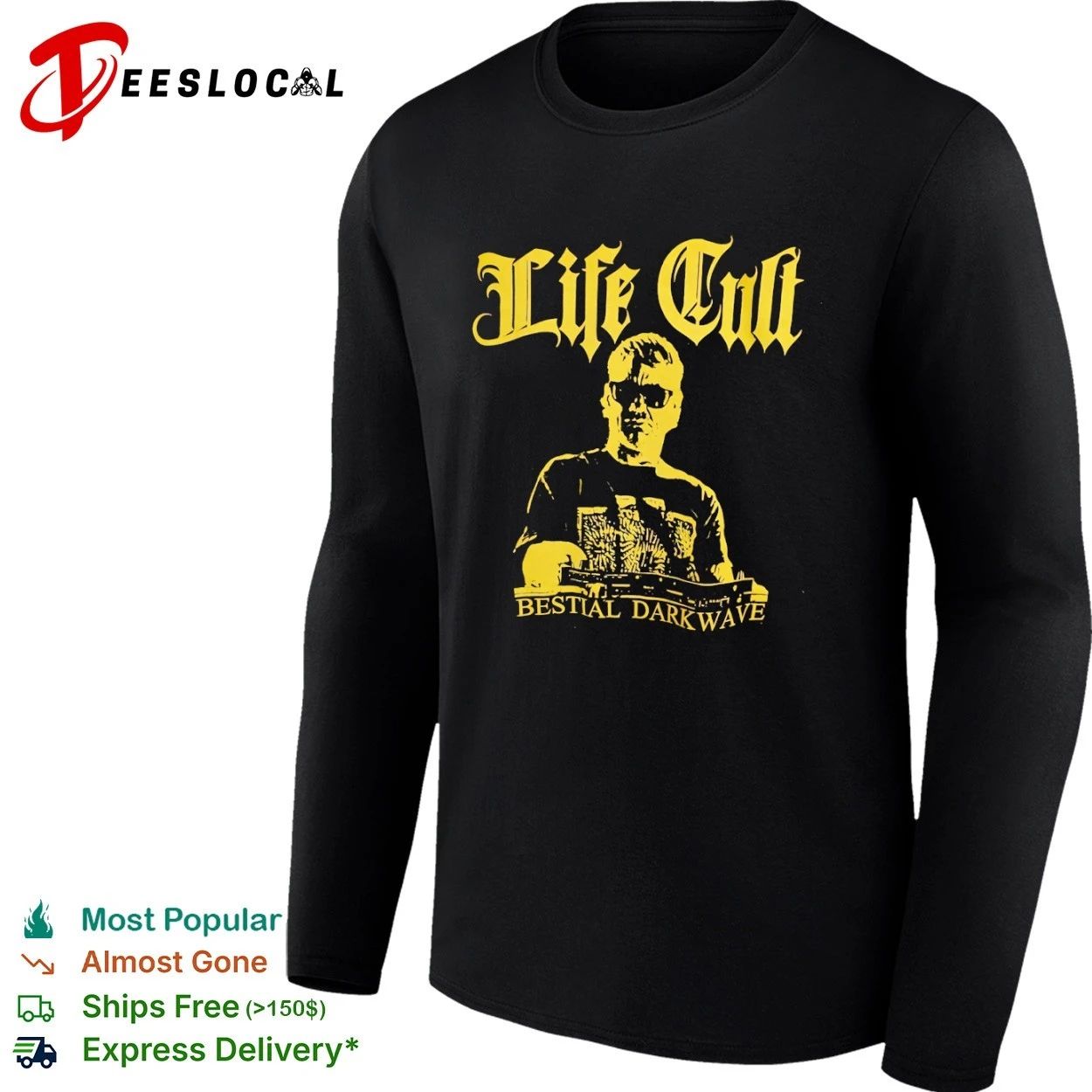 Life Cult Bestial Darkwave industrial T-shirt