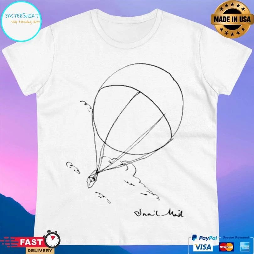 Snail Mail Hot Air Balloon T-shirts