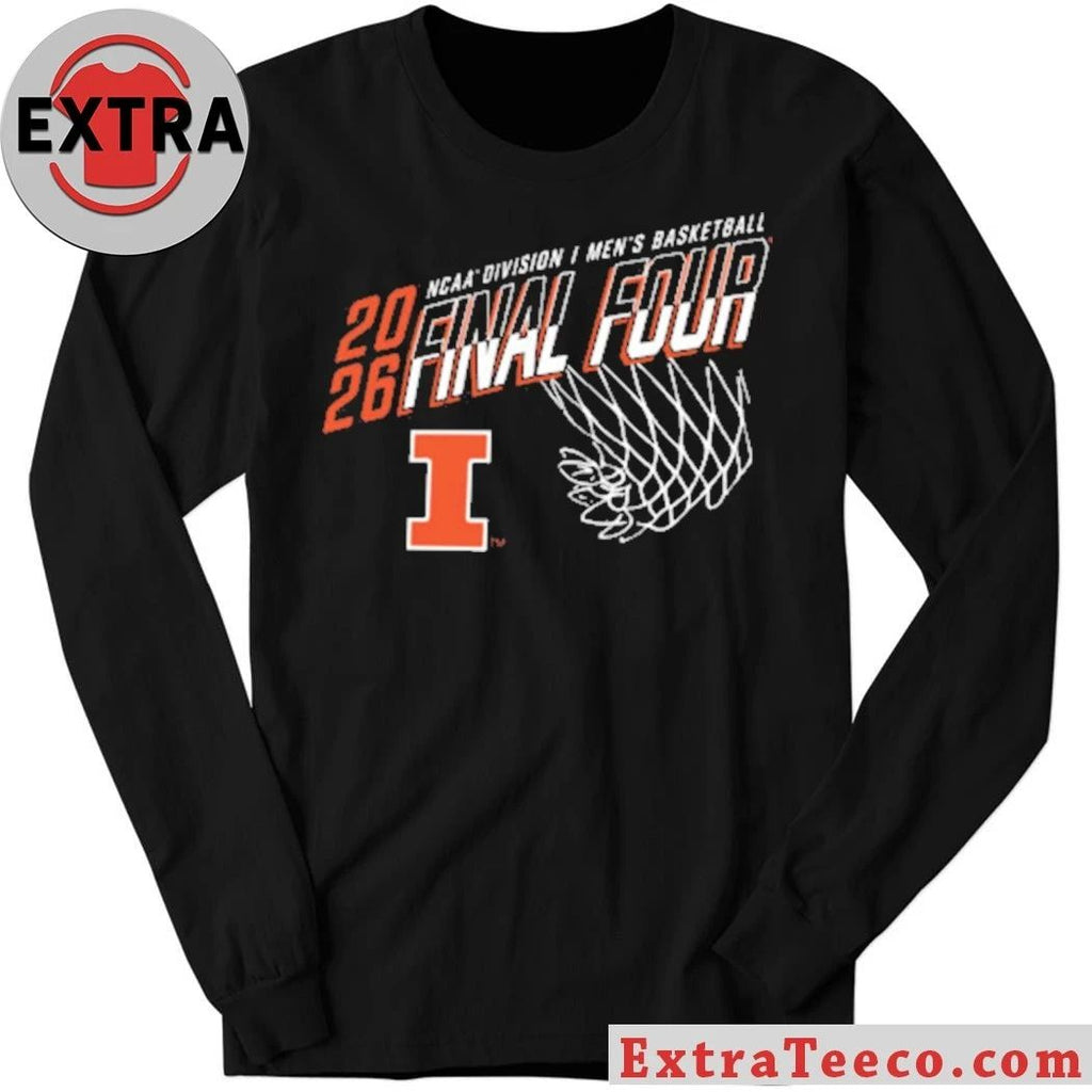 Illinois Basketball 2026 Final Four Graphic T-Shirt