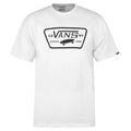 Vans Full Patch Logo T-Shirt White - Motifs T-Shirt with Print Print