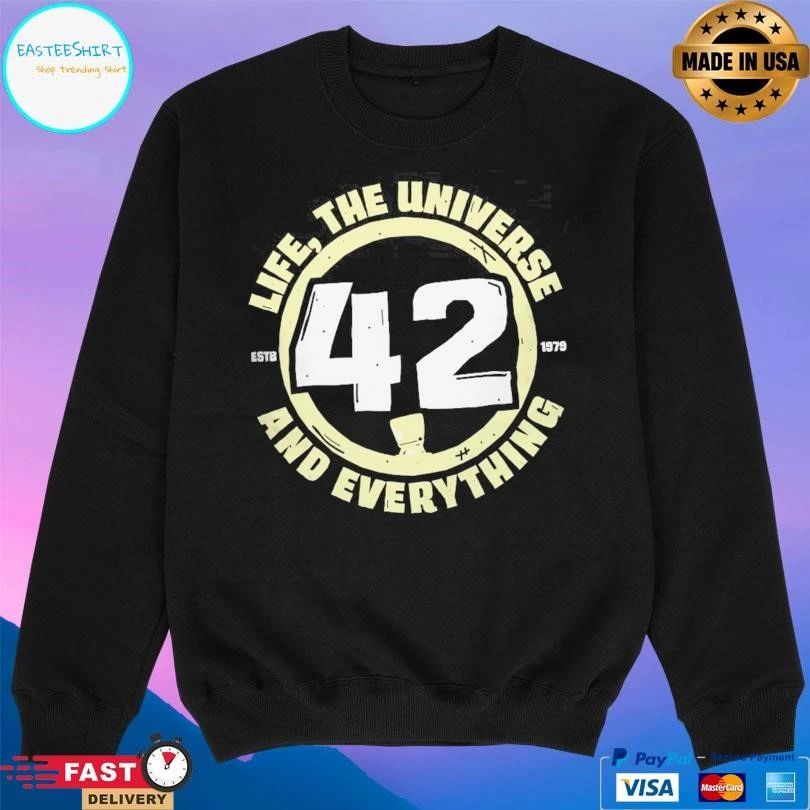 Deep Thought Life The Universe And Everything Estb 1979 T-shirts