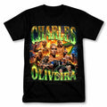 Charles Oliveira UFC Graphic T Shirt Vintage Style MMA Fan Tee