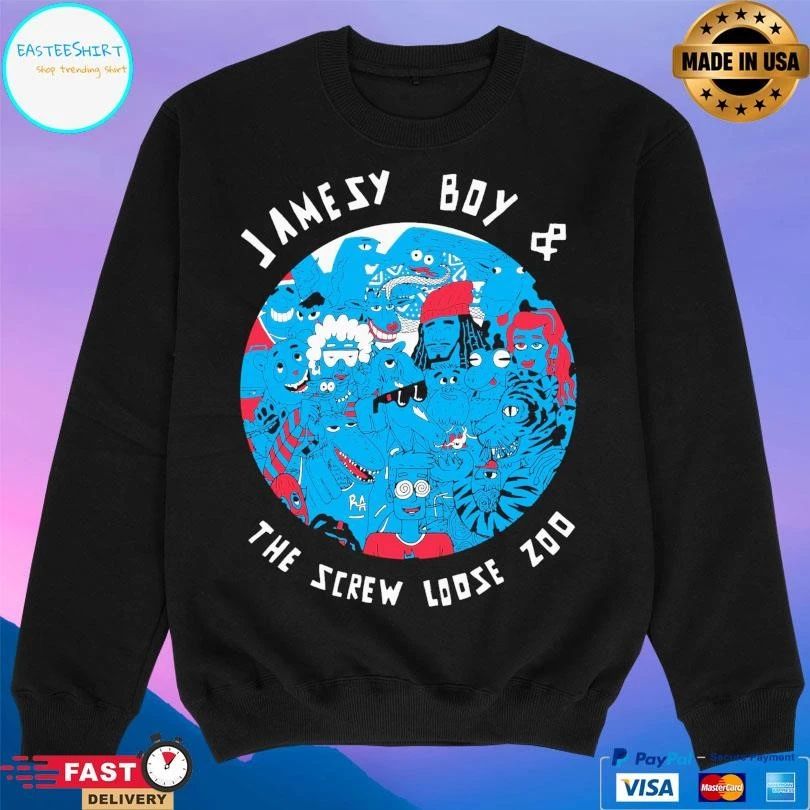Jamesy Boy And The Screw Loose Zoo T-shirts