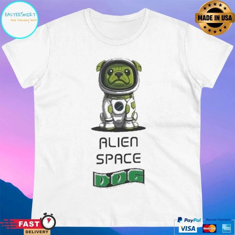 Alien Space Dog T-shirts