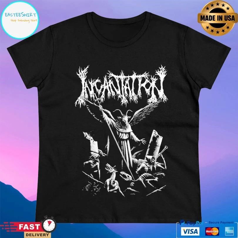 Incantation Upon The Throne Of Apocalypse T-shirts