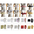 Fashionable Japanese Self Knot Tie Cincher Belt Colorful Netting Strap Belt