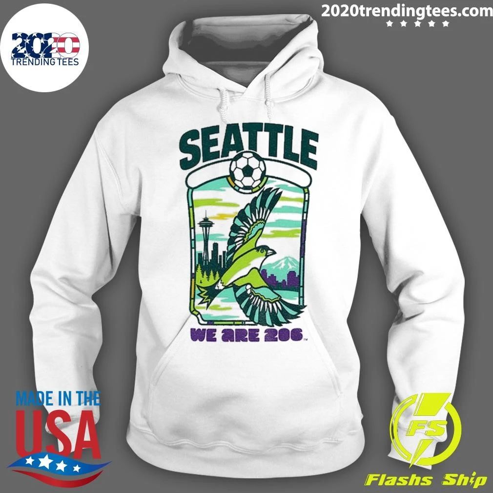 Seattle Host City World Cup 2026 Soccer We Are 206 Shirt