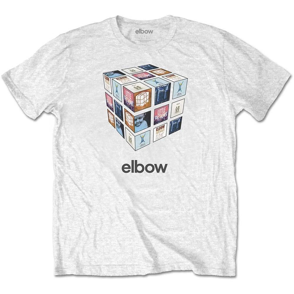 Men's Elbow Best of Slim Fit T-shirt Large White