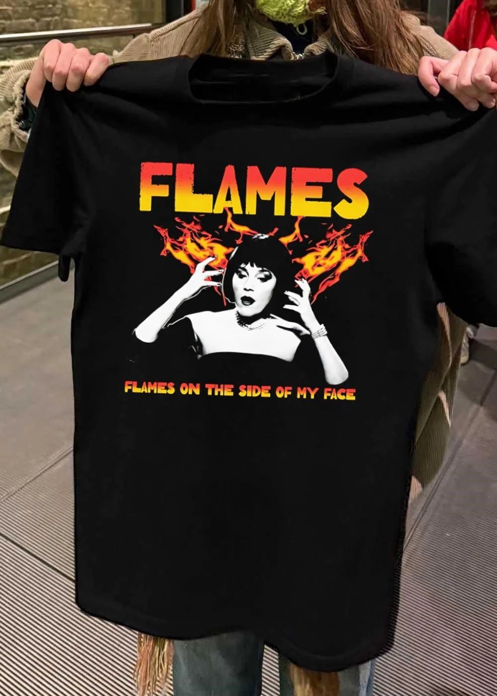Flames On The Side Of My Face Clue Movie Quote Shirt