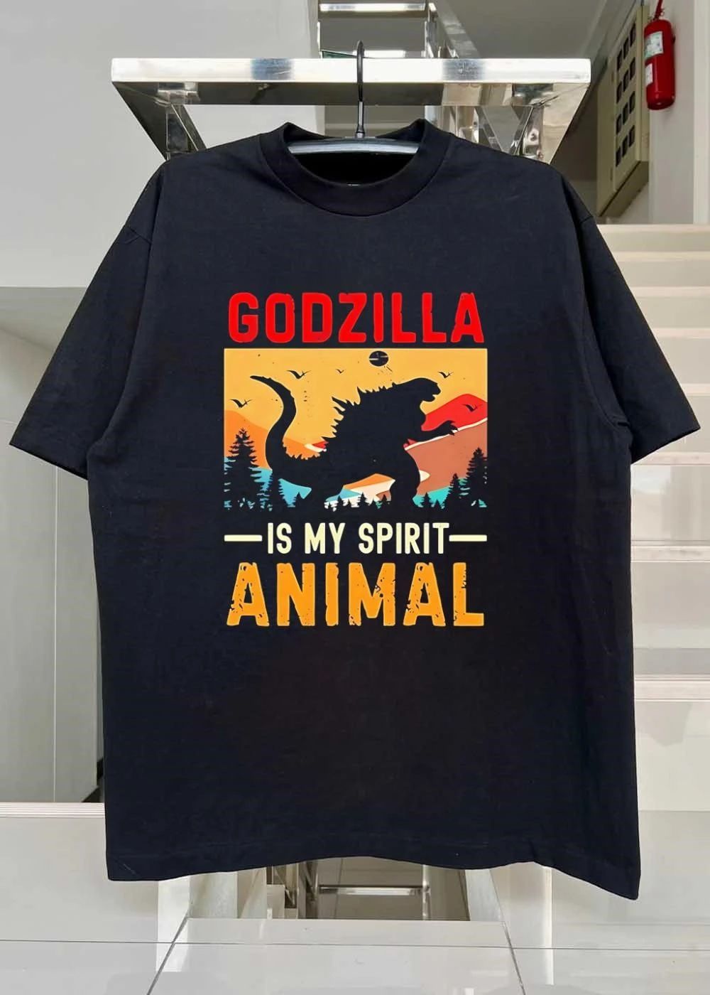 Godzilla Apparel Godzilla Is My Spirit Animal T-Shirt