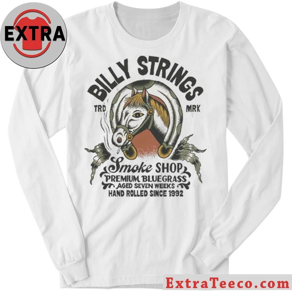 Billy Strings 2026 Winter Tour Smoke Shop Shirt