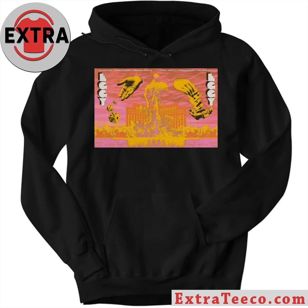 Eggy April 16-17 2026 Brooklyn Bowl Las Vegas Show Poster Shirt
