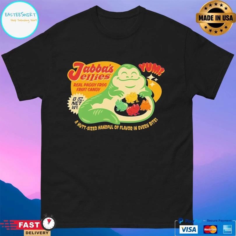 Jabba’s Jellies Real Paddy Frog Fruit Candy A Hutt Sized Handful Of Flavor In Every Bite T-shirts