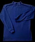 Men's Mock turtleneck Long Slv Heavyweight Ctn Top.  Size S to 3XL. Made in USA