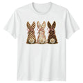 Womens T-Shirt Easter Bunny Spring Holiday Decor Easter Gift For Her