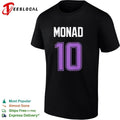 Monad 10 Jersey Style T-shirt