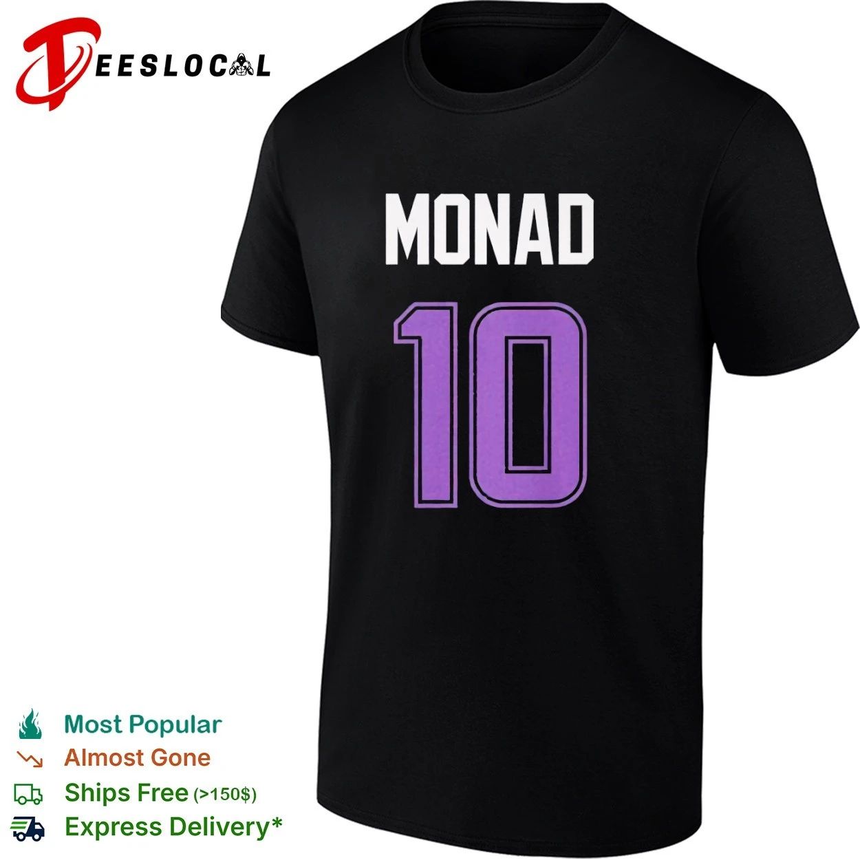 Monad 10 Jersey Style T-shirt