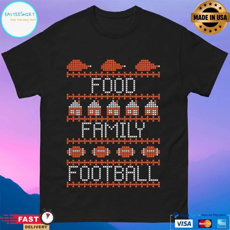 Food Family Football Christmas 2025 T-shirts