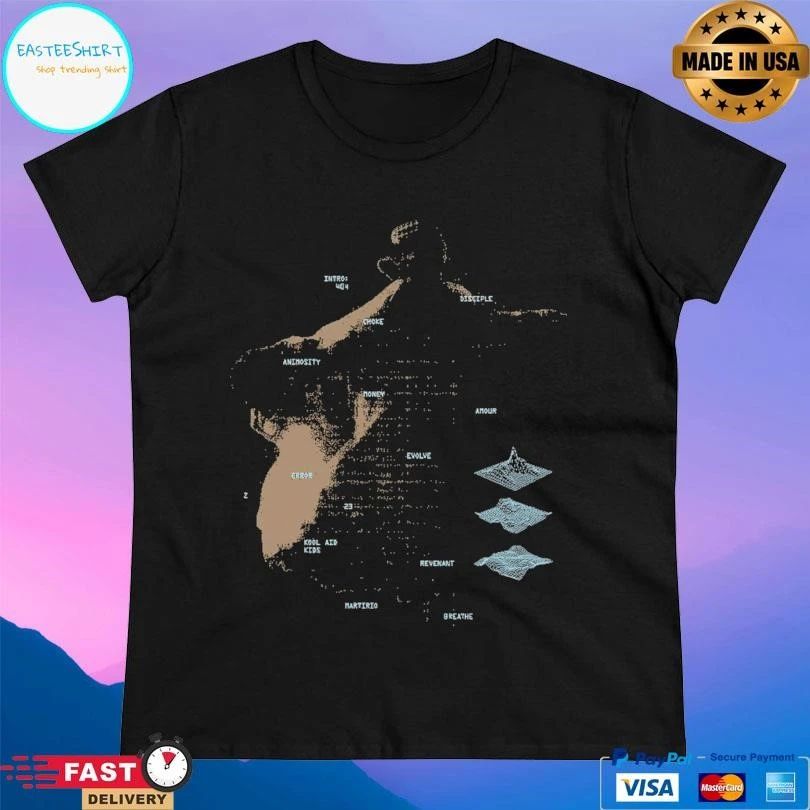The Warning Error 404 Rendering T-shirts
