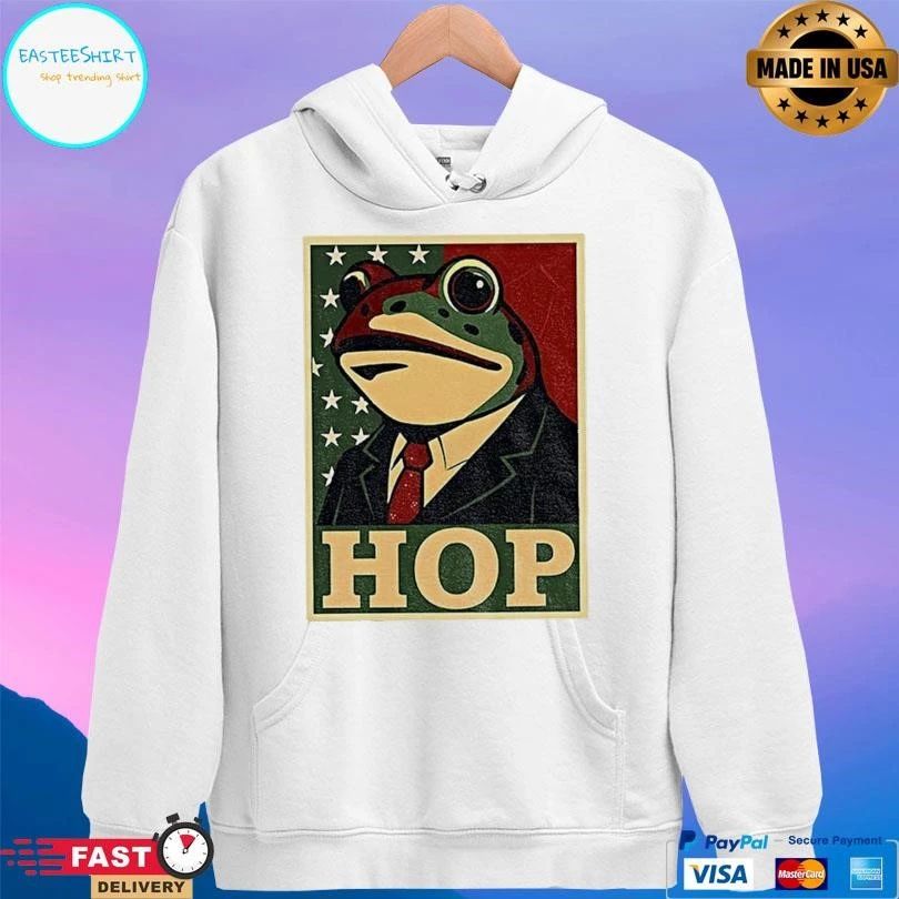 Portland Frog Protest Anti Ice Anti Fascism Hop American Flag 2025 T-shirts