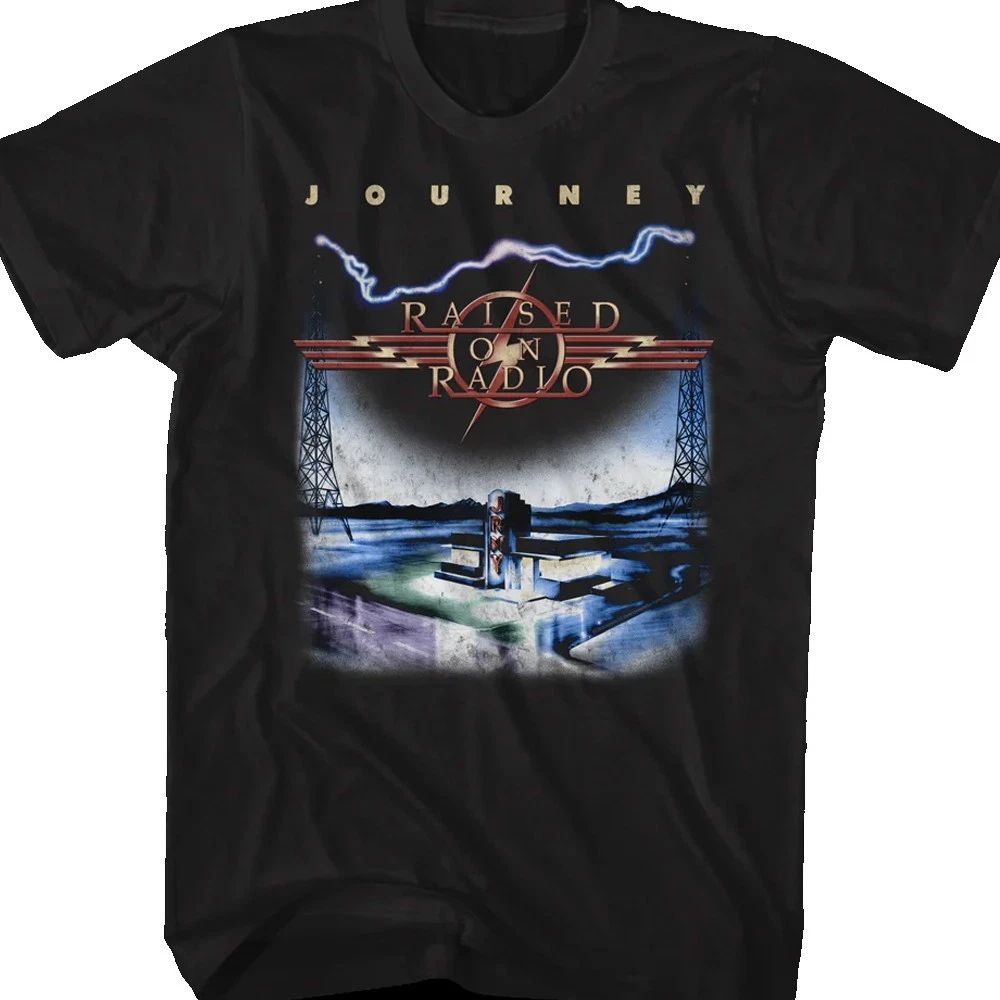 Rare Journey Raised on Radio Reprint Shirt U18.447