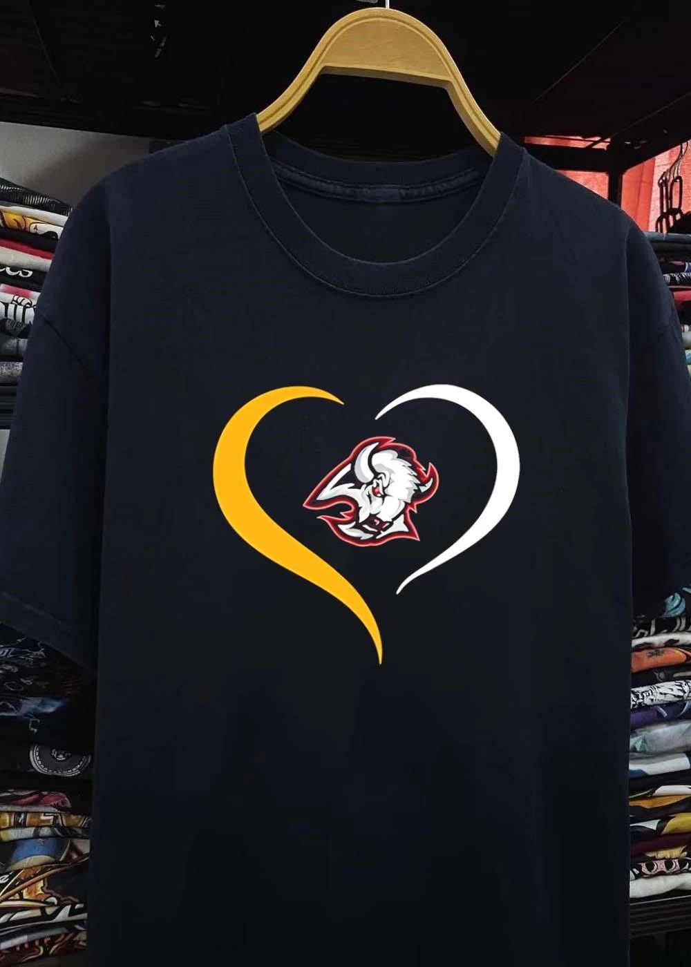 Buffalo Heart Logo Heart Buffalo Shirt