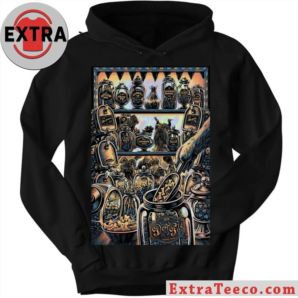 New Dogs In A Pile Spring Tour 2026 Poster Shirt