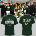 South Florida Bulls Men’s Basketball Regular Season Champions 2026 Logo Two Sided Hoodie T-Shirt