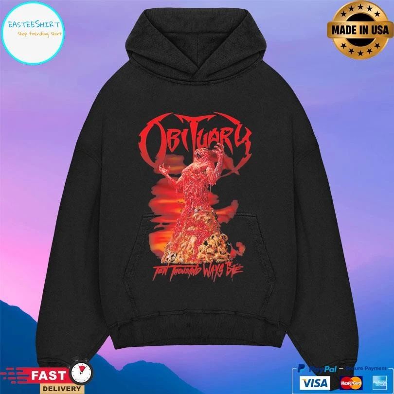Obituary Ten Thousand Ways To Die T-shirts