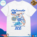 Orlando Florida Protect Our Neighbors Immigrants Make Florida Great Hot Enough To Melt The Ice T-shirts