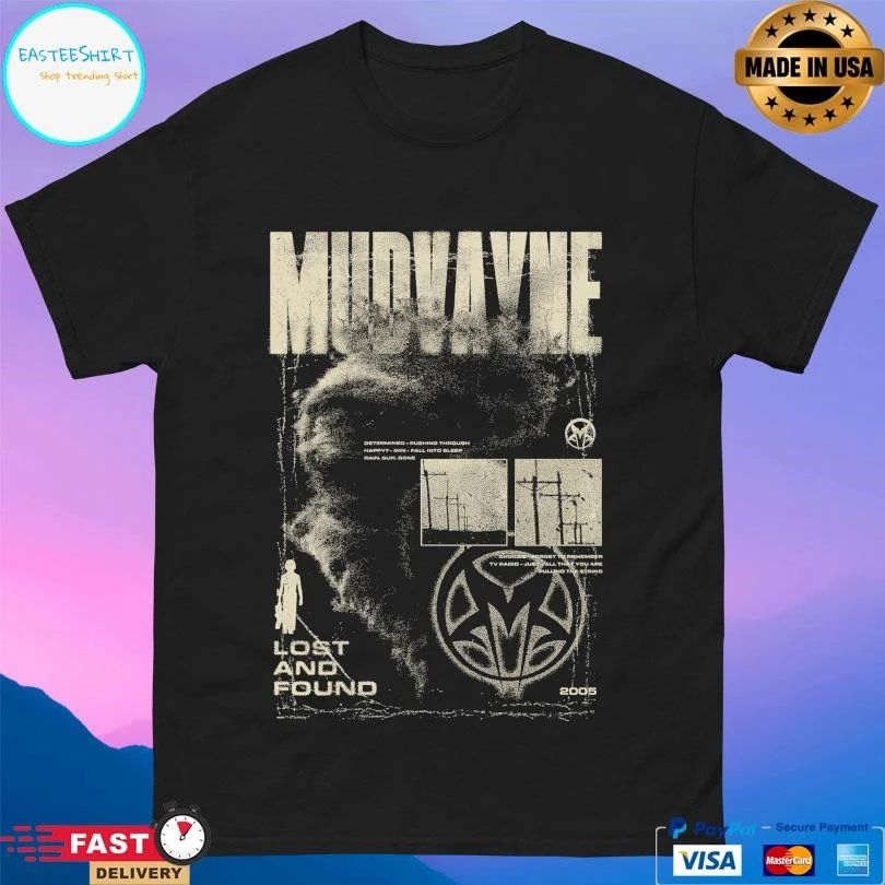 Mudvayne Lost And Found 2005 Tornado T-shirts