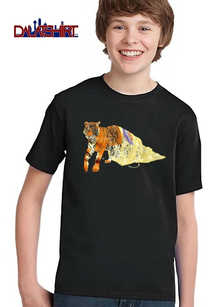 Fedex Tiger Draped In Distressed Envelope Packaging Cutout shirt