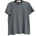 Quiksilver Modern Fit Shirt Men's Small Blue Short Sleeve