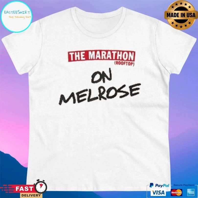 The Marathon Rooftop On Melrose T-shirts