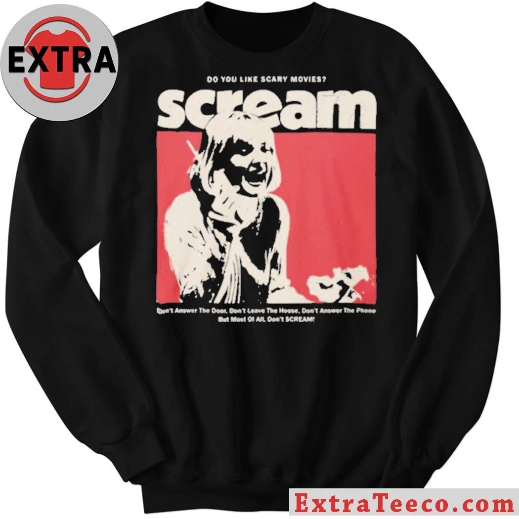 Scream Movie Casey Becker Graphic Do You Like Scary Movies Horror Shirt